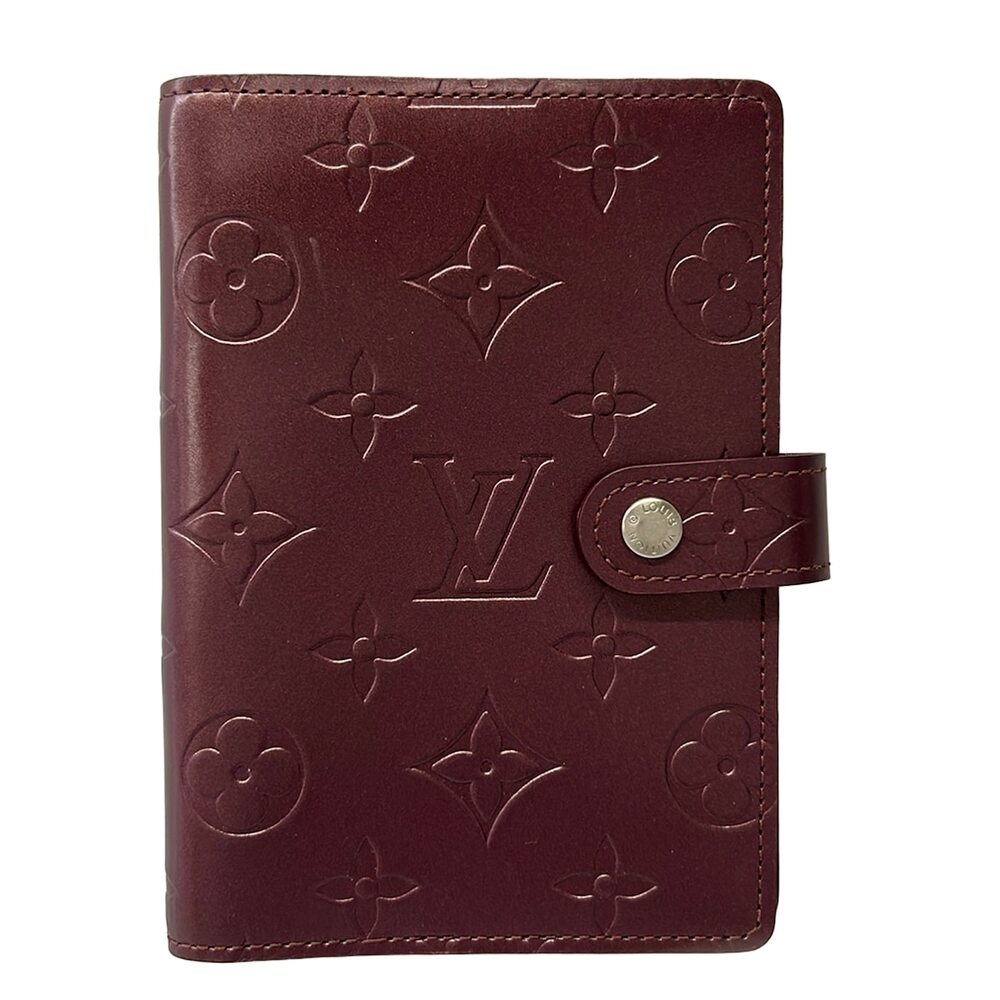Louis Vuitton Agenda PM Monogram Mat Agenda R20936